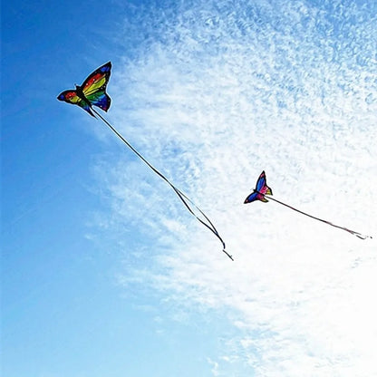 1.45m Colorful Butterfly Kite for Kids, Easy Steering & Stable Flight with String Line, Outdoor Sports Flying Toy