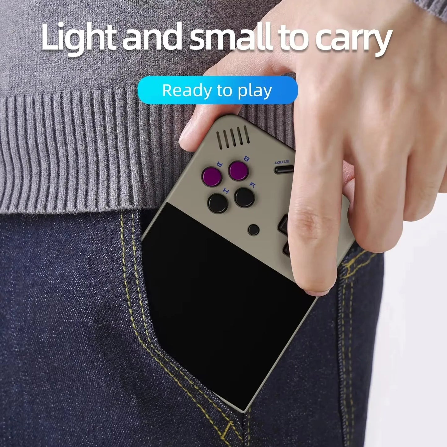 MIYOO Mini Plus Portable Retro Handheld Game Console V2 Mini+ 3.5Inch IPS Screen built-in wifi Video Game Console Linux System