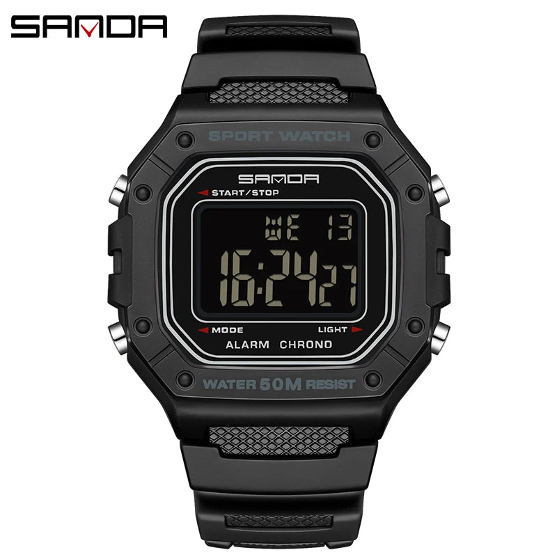 SANDA Top Brand G Style Sports Men Watches Fashion Shockproof Waterproof LED Digital Watch Man Military Clock Relogio Masculino