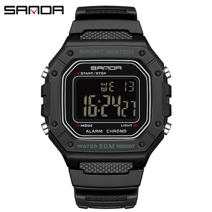 SANDA Top Brand G Style Sports Men Watches Fashion Shockproof Waterproof LED Digital Watch Man Military Clock Relogio Masculino