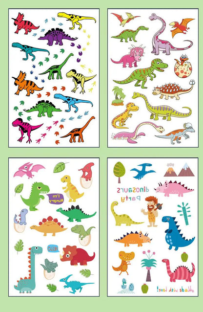 4Pcs/set Disney Avengers Tattoo Stickers Waterproof Original Princess Sofia Sticker Birthday Party Supplies Decoration Gifts