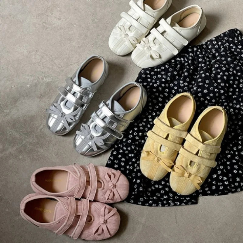 2025 New Spring Mary Jane Cross Strap Flats Shoes Women Fashion Elegant Round Toe Ladies Comfort Soft Sole Ballerinas Shoes