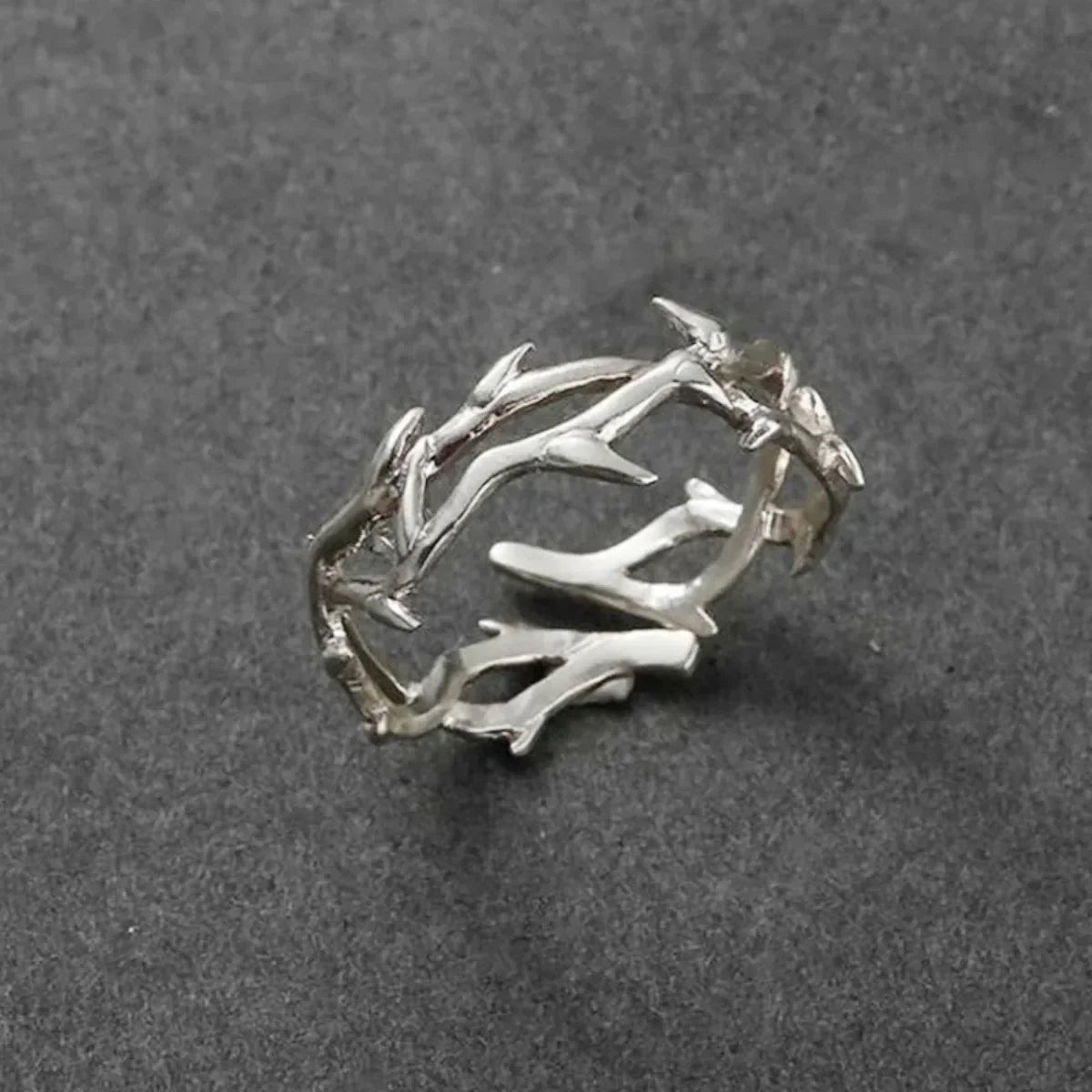 Punk Classic Split Rings Stainless Steel Simple Adjustable Rings for Women Men Couples Jewelry Accessories