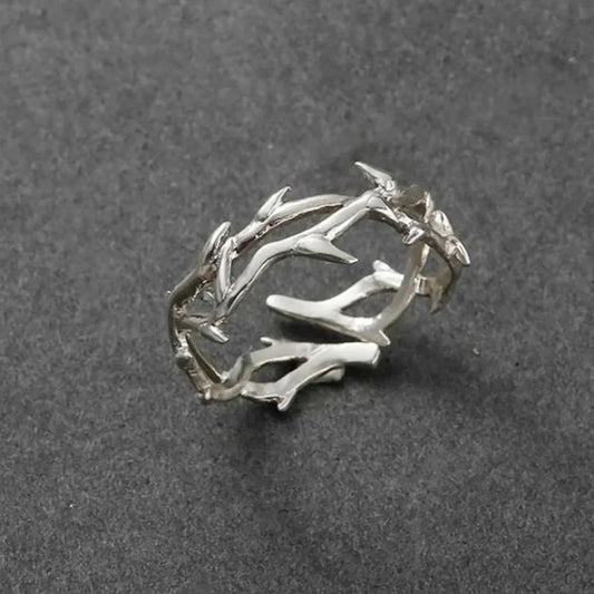 Punk Classic Split Rings Stainless Steel Simple Adjustable Rings for Women Men Couples Jewelry Accessories