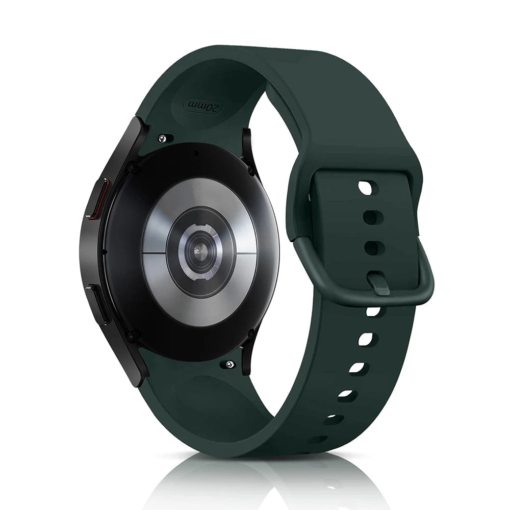 Silicone Strap For Samsung Galaxy Watch 7 6 5 4 44mm 40mm pro 45mm Sport 20mm Watchband Bracelet Galaxy Watch6 Classic 43mm 47mm