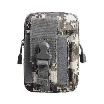 Men's Army Camouflage Waist Pack - Multifunctional Riding Locomotive Leg Bag Portable Sports Belt Bag for Outdoor Activities
