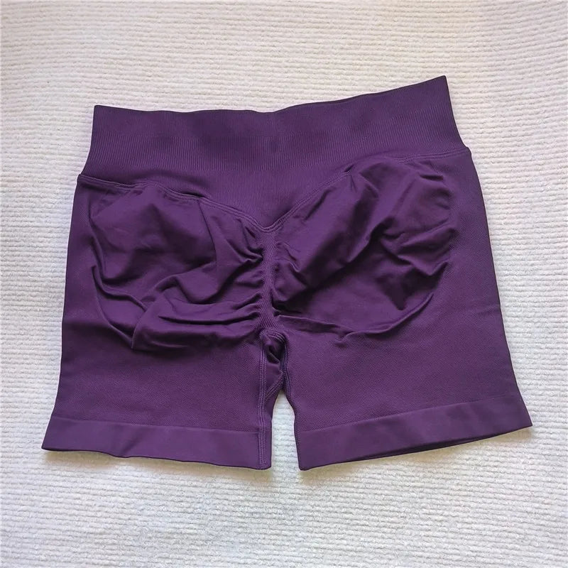 Gym Running Shorts Scrunch Butt Shorts Women Biker Cycling Shorts Seamless Leggings Sexy Athletic Yoga Shorts