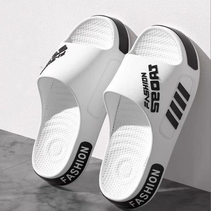 Men Women Outdoor Soft EVA Slippers Thick Bottom Couple Summer Home Sandal Anti-Slip Indoor Casual Bathroom Shower Flip Flops