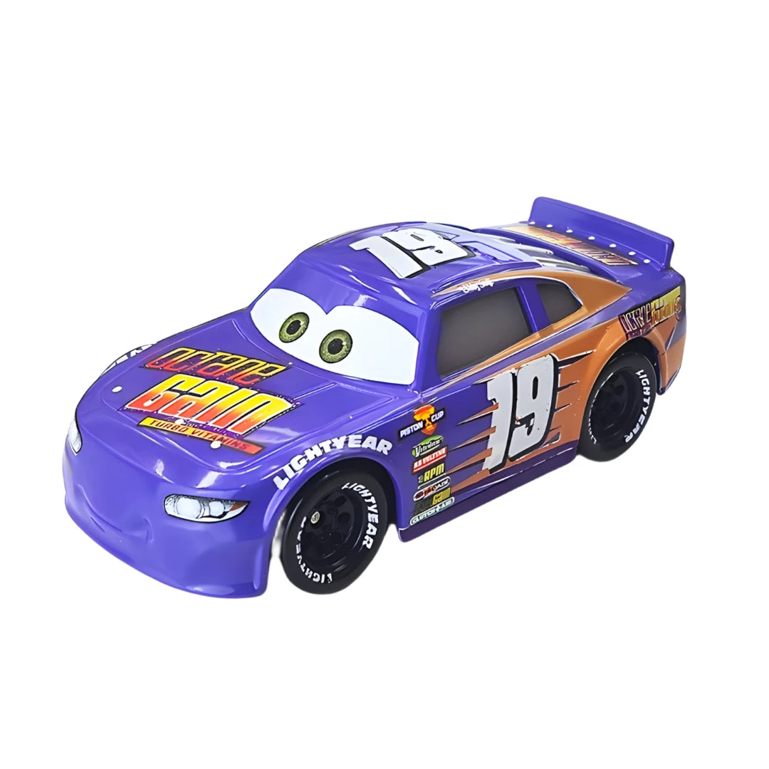Disney Pixar Cars 3 Lightning Mcqueen Smokey Chick Hicks Collection 1:55 Diecast Vehicles Alloy Car Toys Model For Children Gift