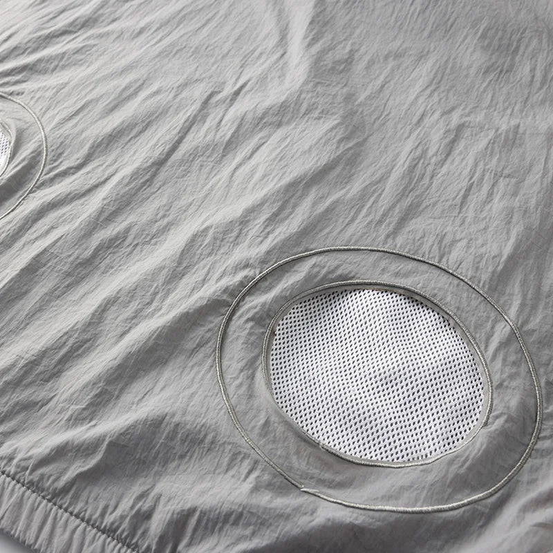 Hiking Outdoor Summer USB Electric fan cooling Jackets men Air Conditioning Fan Clothes USB Pure Cotton Heatstroke Proof Coat