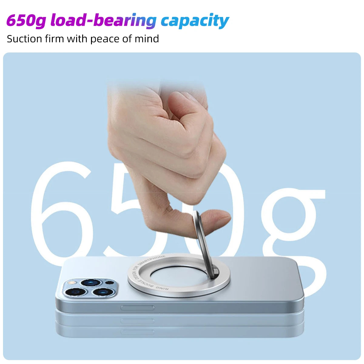 360 Magnetic Phone Holder Stand Magnet Finger Ring Socket For Magsafe Wireless Charging For IPhone14 15 Pro Cellphone Bracket ?