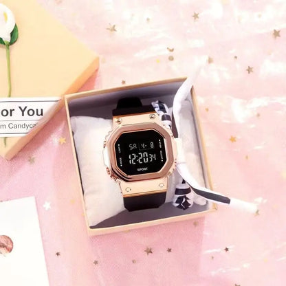 New Boys Girls Digital Luminous Fashion Sport For Watches Couple Gift