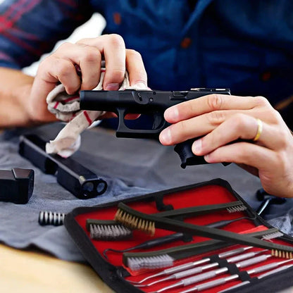 Universal Guns Outdoor Hunting Cleaning Kit Tacticals Rifles Pistol Guns Stainless Steel Cleaning Tools Sets