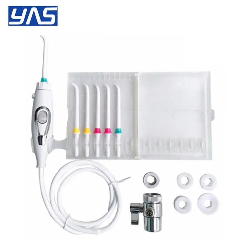 Faucet Oral Irrigator Water Jet For Cleaning Toothpick Teeth Flosser Dental Irrigator Implements Dental Flosser Tooth Cleaner