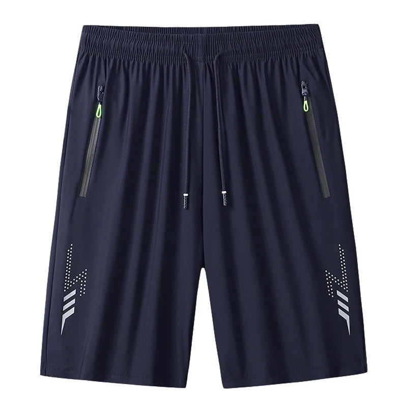 New Summer Gym Fitness Shorts Men Sports Training Running Jogging Casual Men's Shorts Quick Dry Elastic Workout Short Pants Man