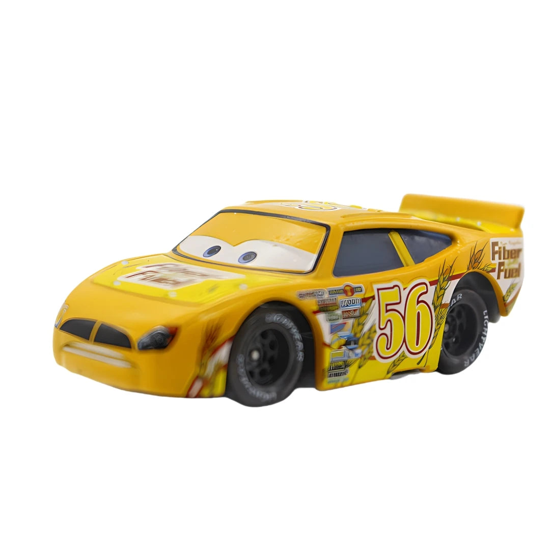 Disney Pixar Cars 3 Lightning Mcqueen Smokey Chick Hicks Collection 1:55 Diecast Vehicles Alloy Car Toys Model For Children Gift