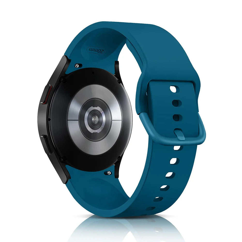 Silicone Strap For Samsung Galaxy Watch 7 6 5 4 44mm 40mm pro 45mm Sport 20mm Watchband Bracelet Galaxy Watch6 Classic 43mm 47mm