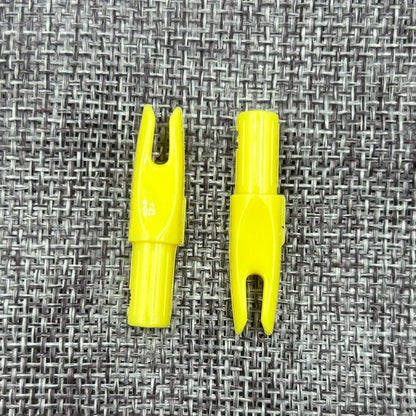 50pcs Arrow Nocks For Carbon Arrow Shaft I.D 6.2mm Plastic Arrow Tails DIY Arrow Knocks Replacement Archery  Hunting shooting