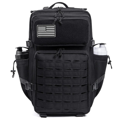 45L Molle Tactical Backpack Bag Hunting MOLLE Backpack GYM For Men EDC Outdoor Hiking Survival Rucksack Witch Bottle Holder
