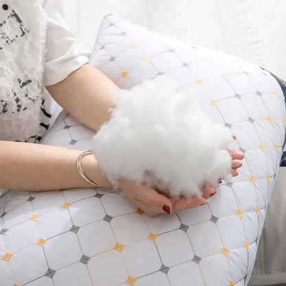 Kisseneinlage aus Polyester für Erwachsene – Hotel- und Heimgebrauch, weicher, weißer, rechteckiger Bettkern, strapazierfähiges Kissen für Wohnheim und Haushalt