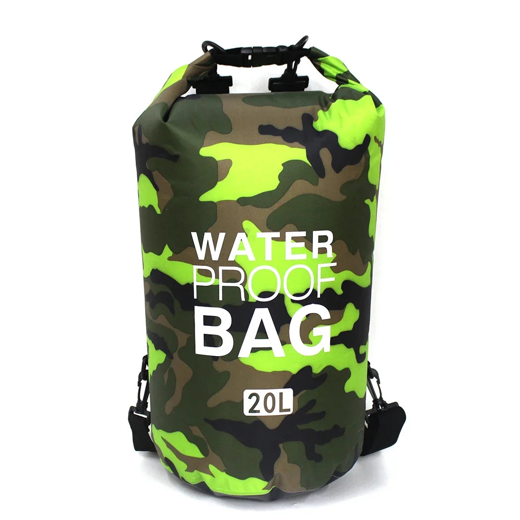 Dry Bag Waterproof for Women Men,2/5/10/15/20/30L Outdoor Sports Bag for Swimming Boating Kayaking Rafting River Trekking