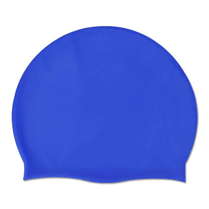 Unisex Adult Silicone Swim Cap Waterproof Swimming Hat Non Slip Bathing Pool Hat Elastic Silicone Cap for Long and Short Hair