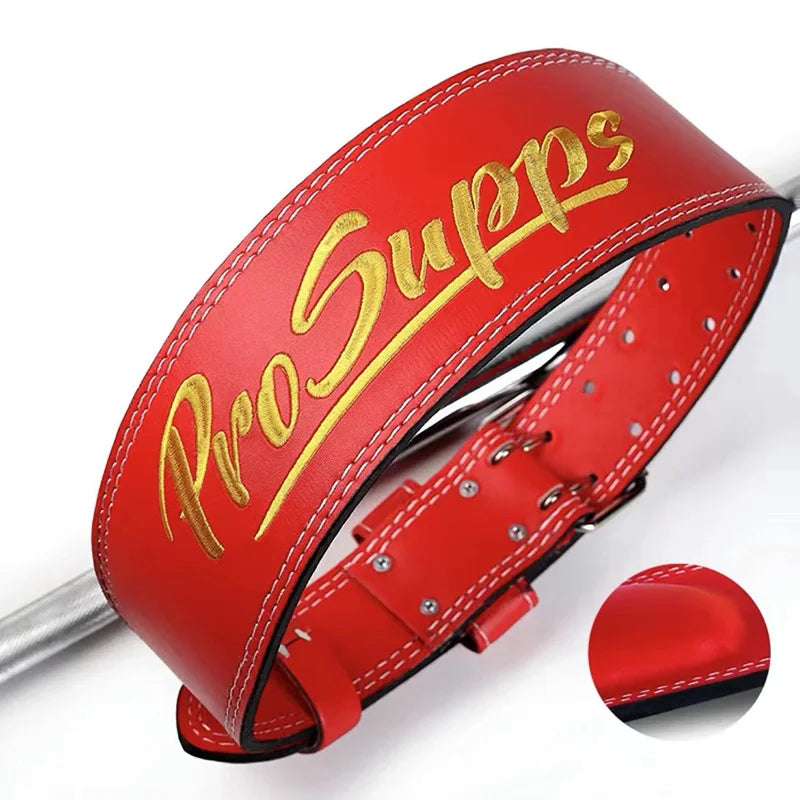 Weight Lifting Leather Belt Body Fitness Gym Back Support Power Lifting Belt Lumbar Protector For Squats Deadlift BodyBuilding