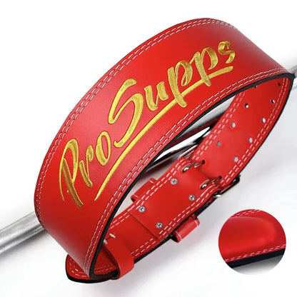 Weight Lifting Leather Belt Body Fitness Gym Back Support Power Lifting Belt Lumbar Protector For Squats Deadlift BodyBuilding