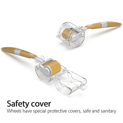 ZGTS192 Derma Roller 192pin Dermaroller Needles Beauty Microneedle for Face Body Beard Makeup Skin Care Tool