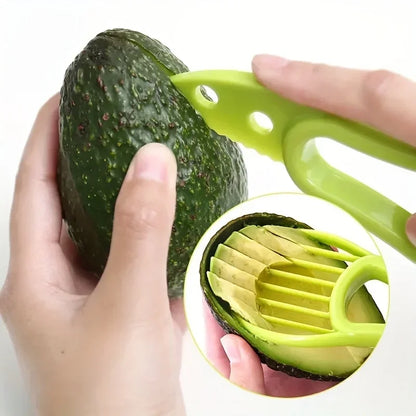 Multifunctional 3 in 1 Avocado Slicer, Outdoor Home Kitchen Camping Accessories Tools