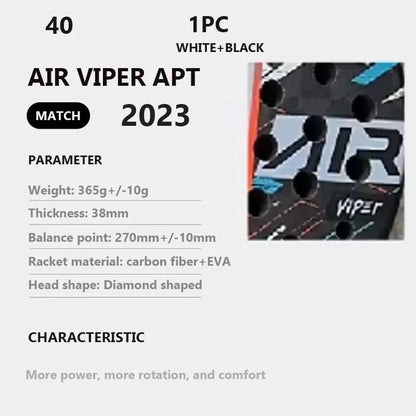 Professional Padel Tennis Racket Carbon Fibre Composite Diamond Shaped EVA Laminated Foam HPS Fengdong 3D SPIN Sports Racquet