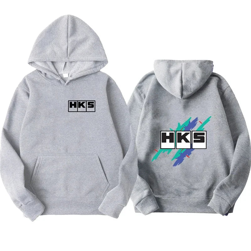 Japan JDM Modified Car HKS ENDLESS Hoodie Women Men Printed Hoodie Loose Casual Hoody Sweatshirt Unisex Long Sleeve Pullover