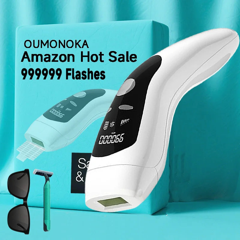 999999 Flashes IPL Laser Epilator for Women Home Use Devices Hair Removal Painless Electric Epilator Bikini Dropshipping
