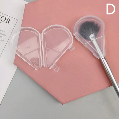 Makeup brush dust protection cover anti-frying wool protective storage tool portable waterproof plastic