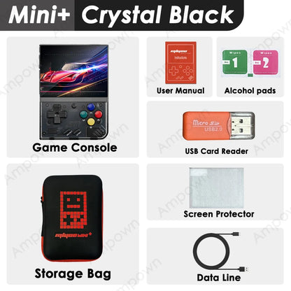 MIYOO Mini Plus Portable Retro Handheld Game Console V2 Mini+ 3.5Inch IPS Screen built-in wifi Video Game Console Linux System