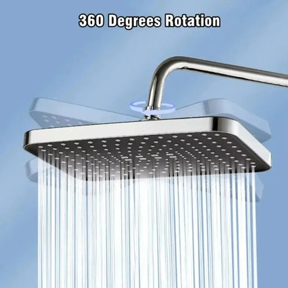 14 Inch new High Pressure Top Spray Rain Shower Head Larger Flow Supercharge Rainfall Showerhead 360¡ã Swivel Water Saving
