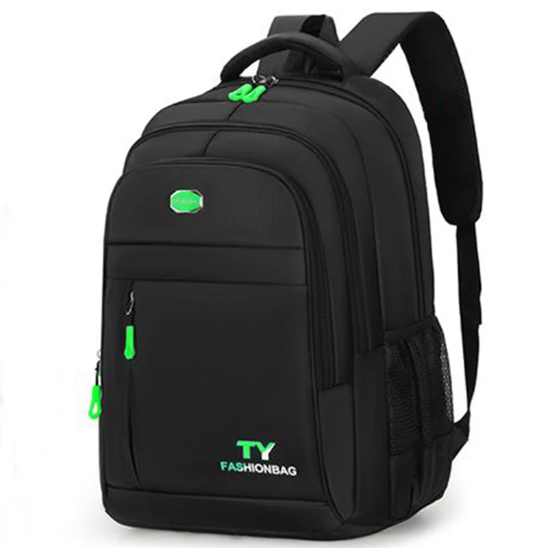 Neutral style men's and women's business backpack suitable for travel, student use. Made of nylon material.
