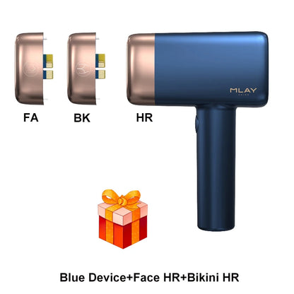 MLAY T14 Laser Hair Removal Permanent Malay IPL Epilator Ice Cool Painless Depilador a Laser 500000 Flashes Face Body Epilator