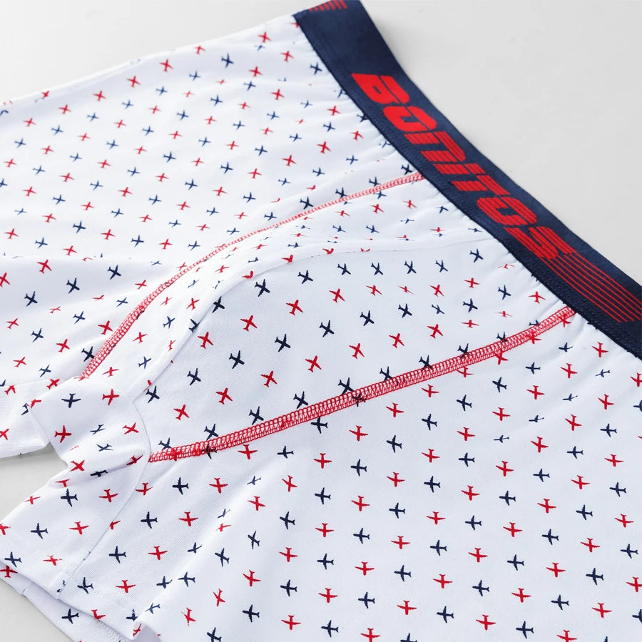 Cotton Print Boxers For Man Underwear Mens Boxer Shorts And Underpants Sexy Men's Panties Plus Size Calecon Homme Brands