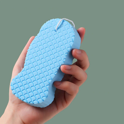 Soft Bath Sponge Brush Exfoliating Dead Skin Sponge For Kids Massager Cleaning Shower Brushes Peeling Fish Scale Sponge Rub