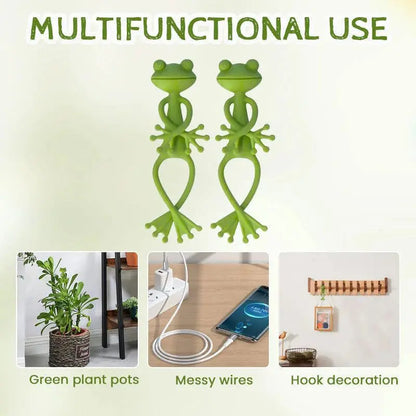1/3/5/10PCS Frog Plant Stand Tomato Plant Support for Plants Gardening Plant Holder Plant Climbing Fixture Clips Garden Supplies