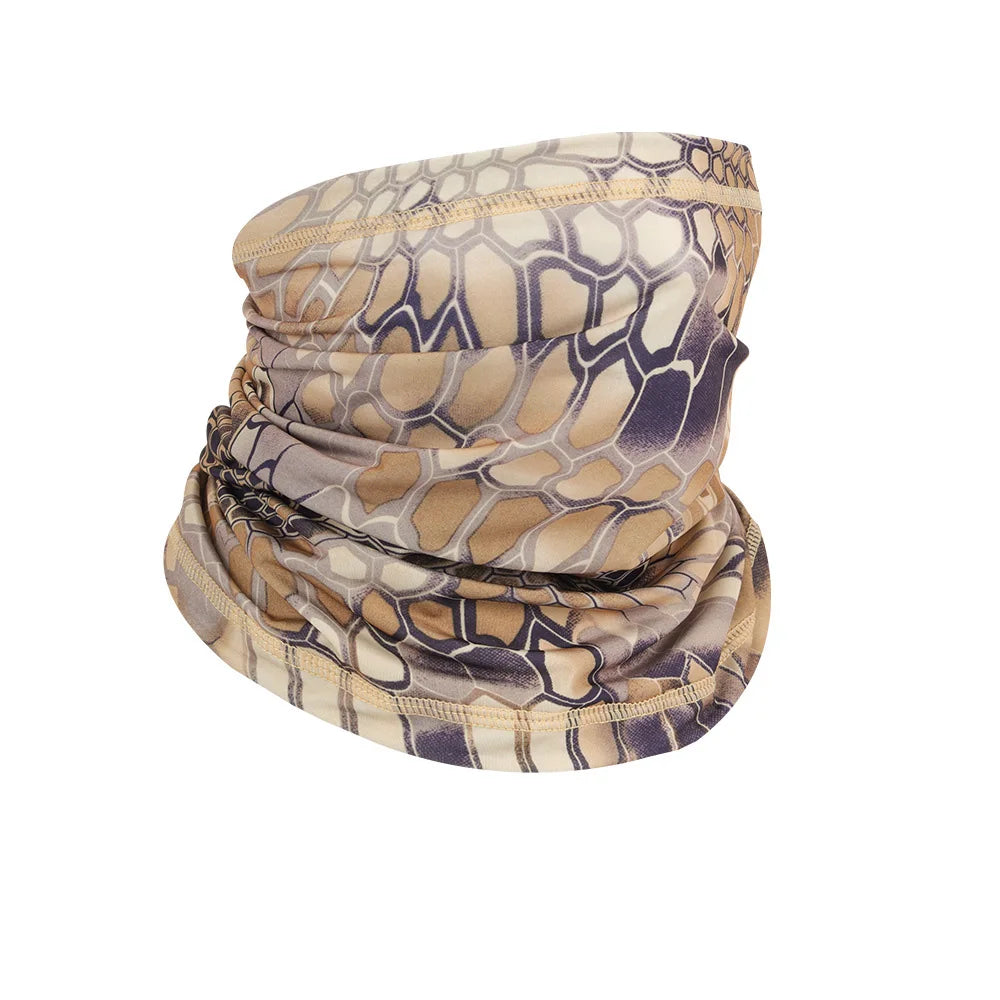 Outdoor Sport Bandana Military Tube Scarf Fishing Cycling Tactical Hiking Face Cover Neck Gaiter Half Mask Headband Men Women