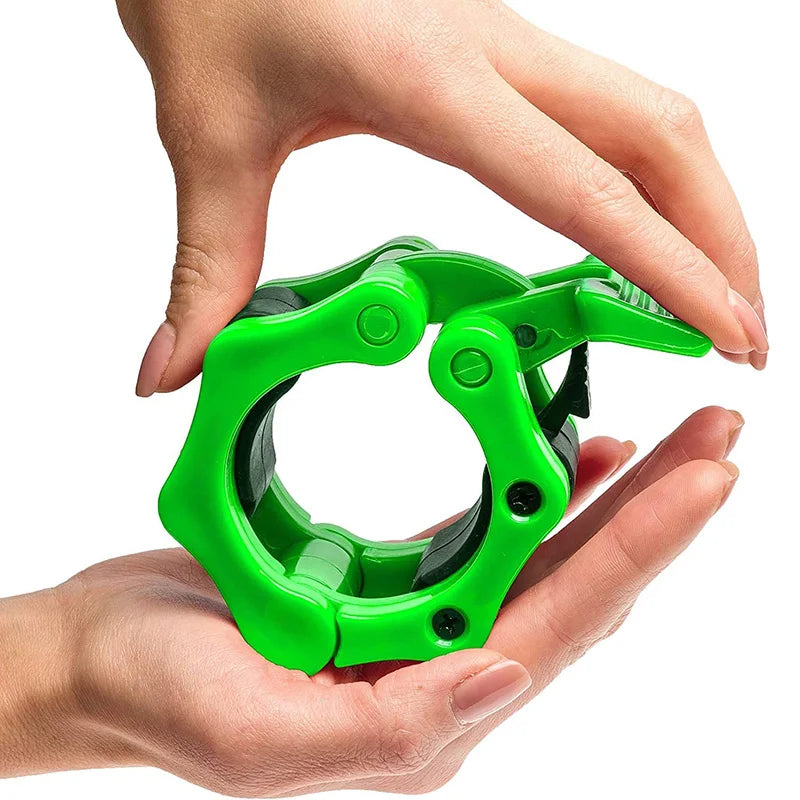 Pro Dumbbell Barbell Bar Clip Collar Barbell Lock Clamps Quick O-Rod Chuck Weight Lifting Bar Gym Dumbbell Fitness Body Building