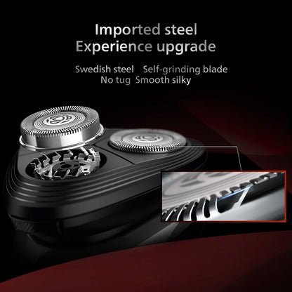 PHILIPS S1113 Electric Shaver USB Charge Stainless Steel PowerCut Blade Razor Triple Floating Head Men Fast Shave Beard Trimmer