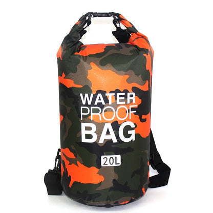 Dry Bag Waterproof for Women Men,2/5/10/15/20/30L Outdoor Sports Bag for Swimming Boating Kayaking Rafting River Trekking