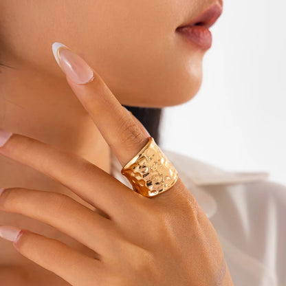 Ingemark 5 Styles Creative Boho Metal Butterfly Flowers Ring for Women Fashion Statement 2025 Adjustable Finger Ring Wed Jewelry