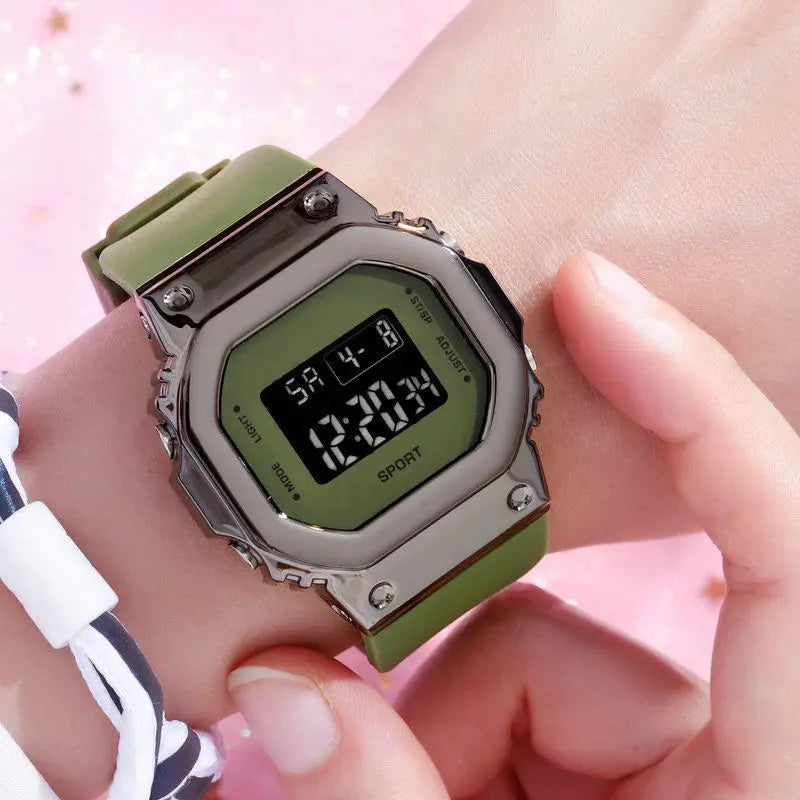 New Boys Girls Digital Luminous Fashion Sport For Watches Couple Gift