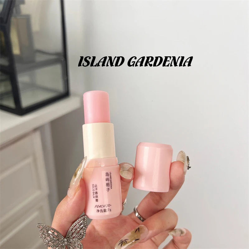 Kleines festes Parfüm mit Eiswürfeln, erfrischend und duftend, dauerhafte Deodorants beseitigen den Geruch, dauerhafter Balsam, duftende Paste aus Früchtetee 