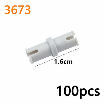 MOC Bolt Pin with Friction Peg Cross Axle Technical Building Blocks DIY Connector Bricks Compatible 2780 3673 77765 32556  32054