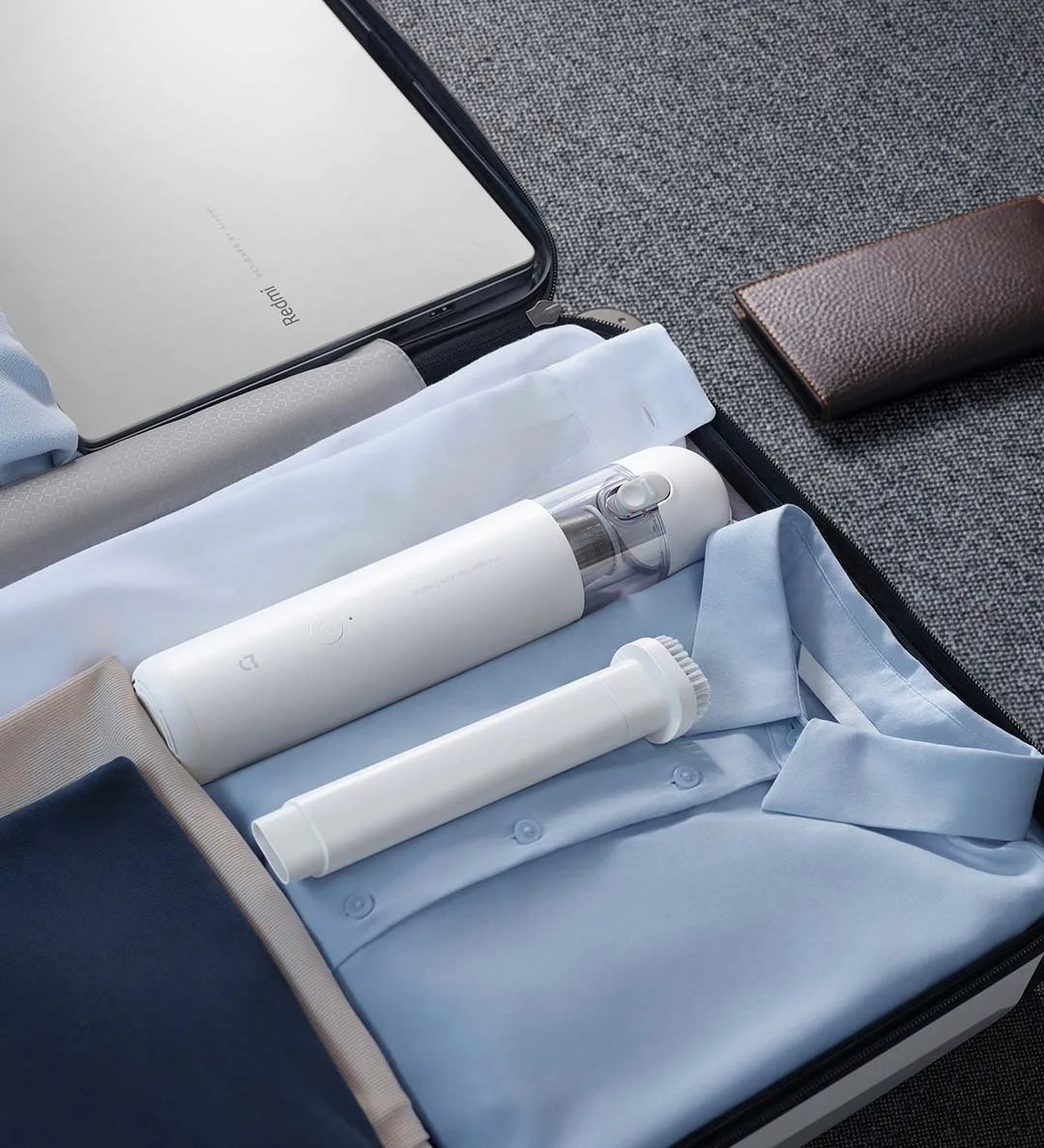 Original XIAOMI MIJIA Portable Handheld Vacuum Cleaner For Home Car Mini Wireless Dust Catcher Collector 13000PA Cyclone Suction